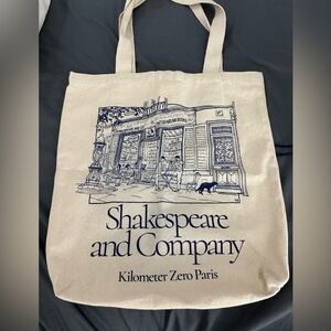 Shakespeare Tote Bag from Paris